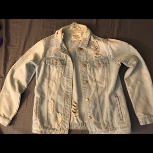 Light blue denim jacket
